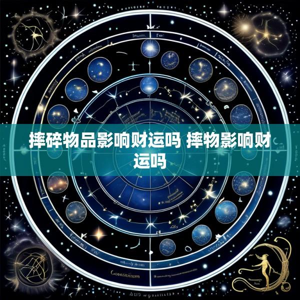摔碎物品影响财运吗 摔物影响财运吗