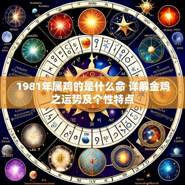 1981年属鸡的是什么命 详解金鸡之运势及个性特点