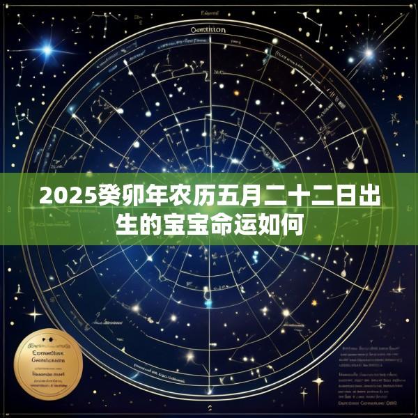 2025癸卯年农历五月二十二日出生的宝宝命运如何