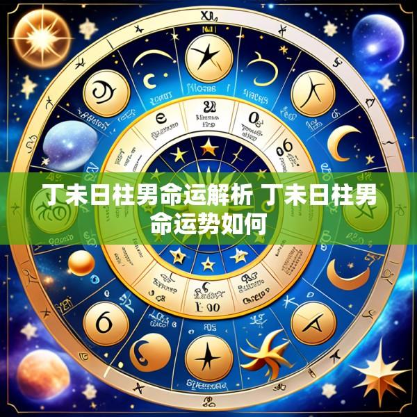 丁未日柱男命运解析 丁未日柱男命运势如何