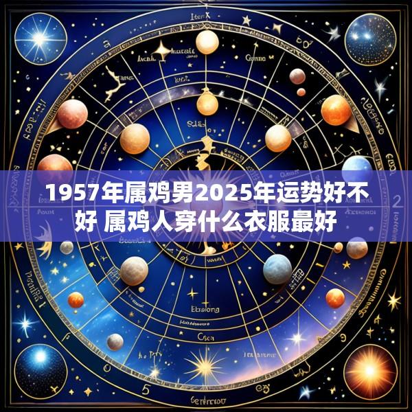 1957年属鸡男2025年运势好不好 属鸡人穿什么衣服最好
