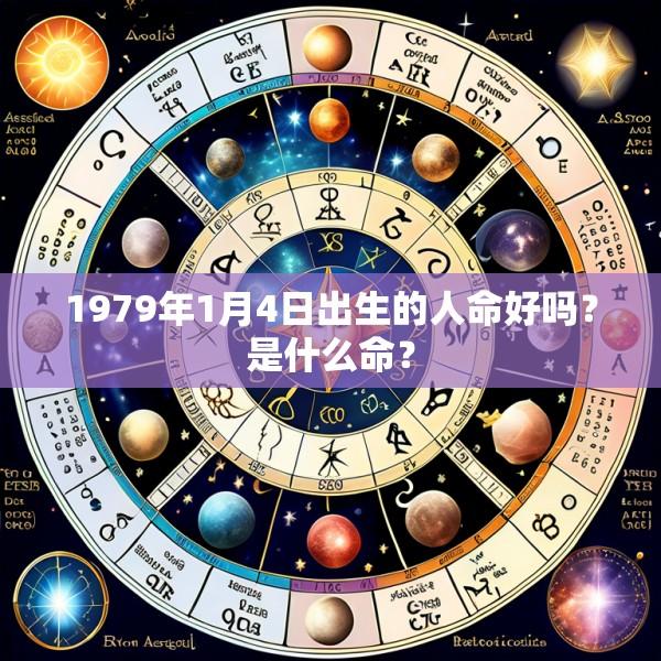 1979年1月4日出生的人命好吗？是什么命？