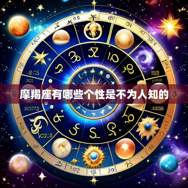 摩羯座有哪些个性是不为人知的
