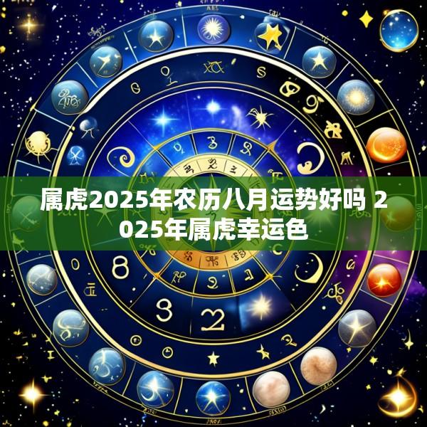 属虎2025年农历八月运势好吗 2025年属虎幸运色