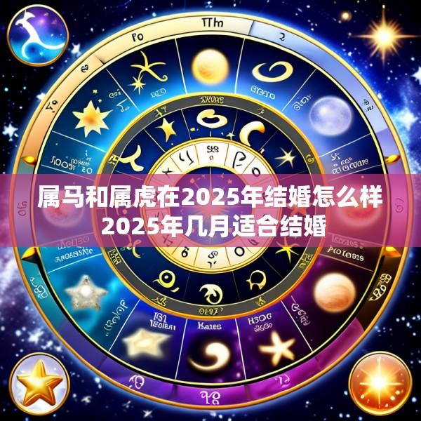 属马和属虎在2025年结婚怎么样 2025年几月适合结婚