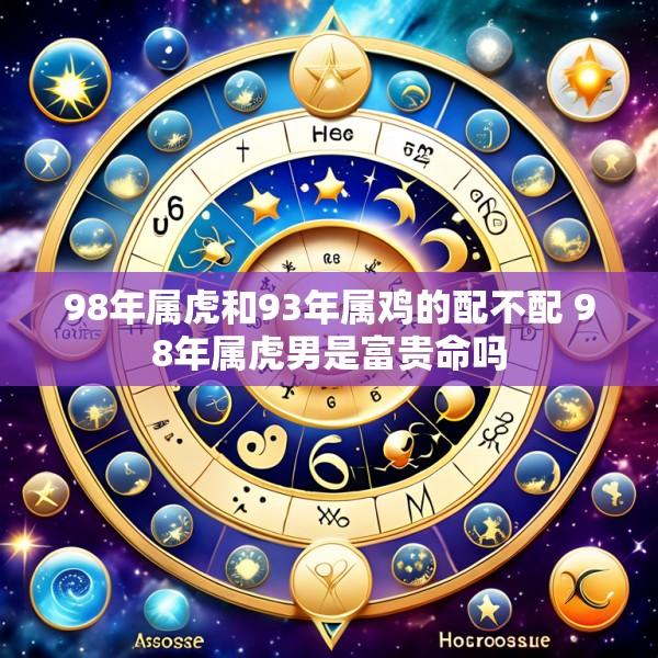98年属虎和93年属鸡的配不配 98年属虎男是富贵命吗