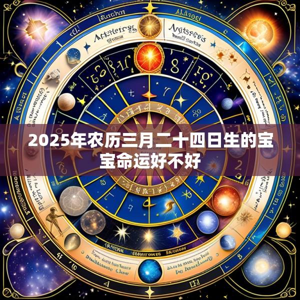 2025年农历三月二十四日生的宝宝命运好不好