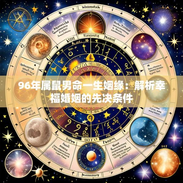 96年属鼠男命一生姻缘：解析幸福婚姻的先决条件