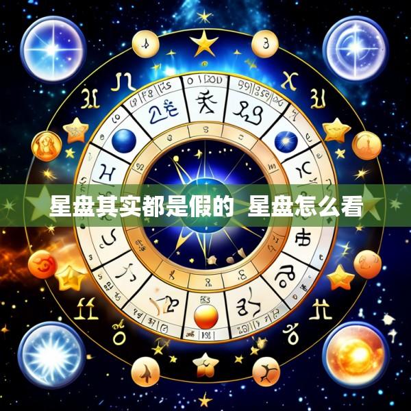 星盘其实都是假的  星盘怎么看