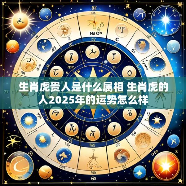 生肖虎贵人是什么属相 生肖虎的人2025年的运势怎么样