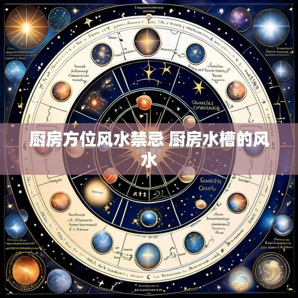 厨房方位风水禁忌 厨房水槽的风水