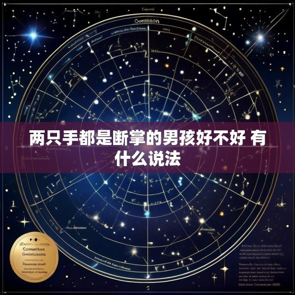 两只手都是断掌的男孩好不好 有什么说法