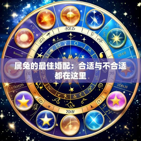 属兔的最佳婚配：合适与不合适都在这里