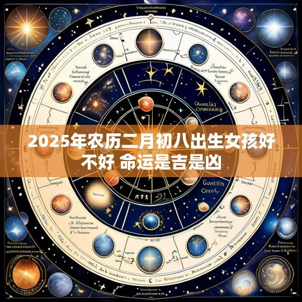 2025年农历二月初八出生女孩好不好 命运是吉是凶