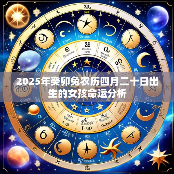 2025年癸卯兔农历四月二十日出生的女孩命运分析