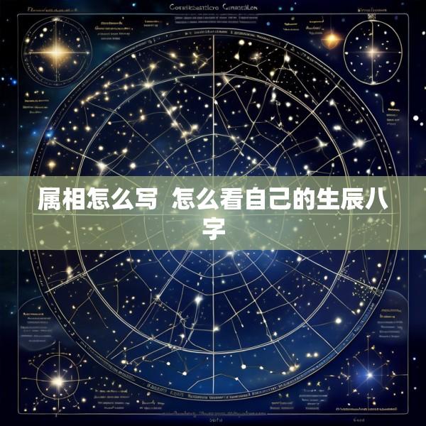 属相怎么写  怎么看自己的生辰八字
