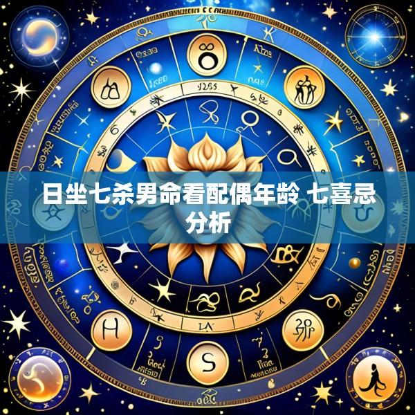 日坐七杀男命看配偶年龄 七喜忌分析