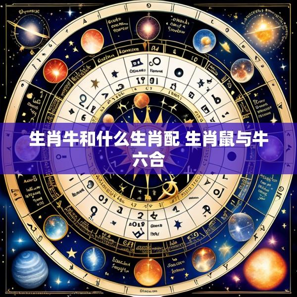 生肖牛和什么生肖配 生肖鼠与牛六合