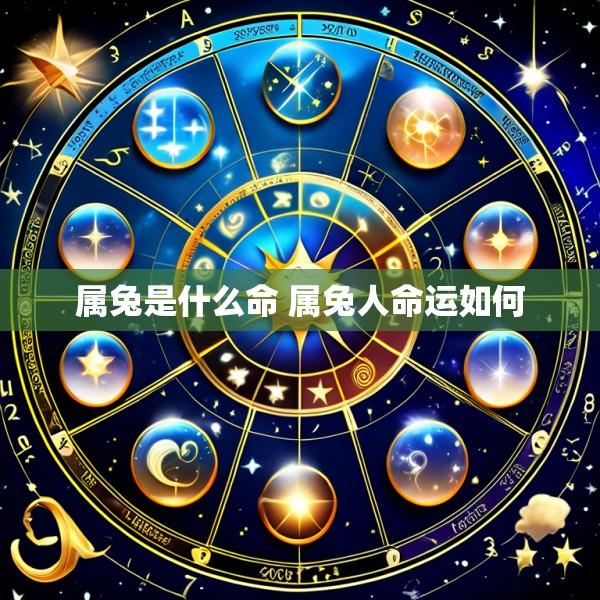 属兔是什么命 属兔人命运如何
