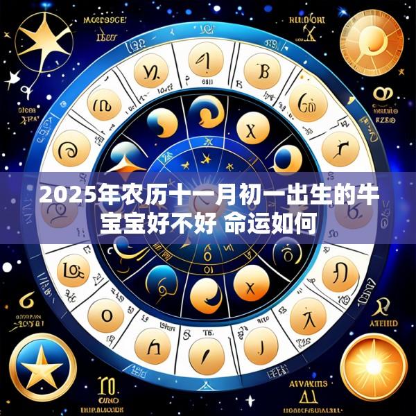 2025年农历十一月初一出生的牛宝宝好不好 命运如何