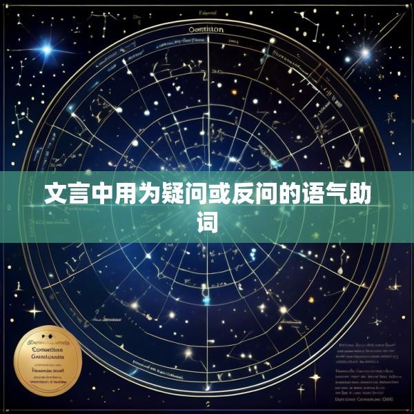 文言中用为疑问或反问的语气助词