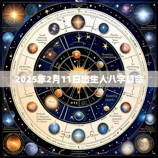 2025年2月11日出生人八字算命