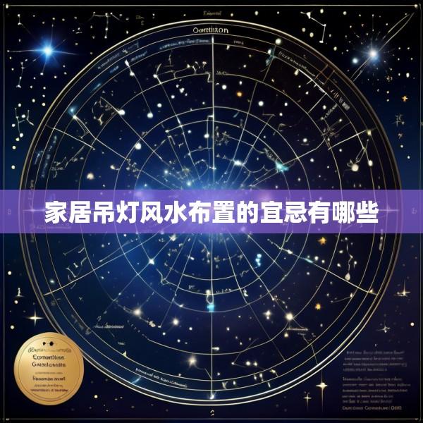 家居吊灯风水布置的宜忌有哪些