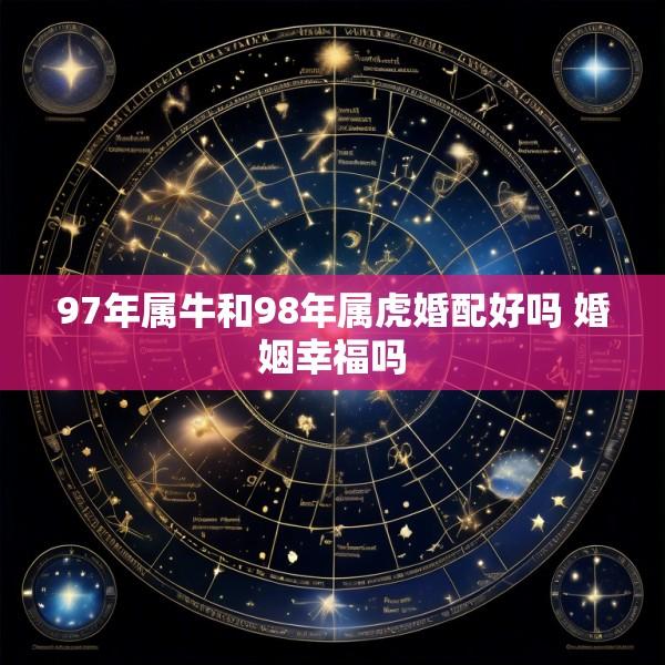 97年属牛和98年属虎婚配好吗 婚姻幸福吗