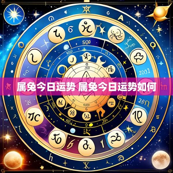 属兔今日运势 属兔今日运势如何
