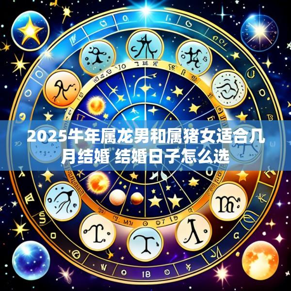 2025牛年属龙男和属猪女适合几月结婚 结婚日子怎么选