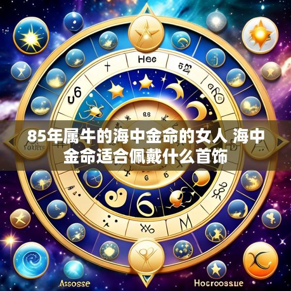 85年属牛的海中金命的女人 海中金命适合佩戴什么首饰