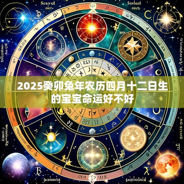 2025癸卯兔年农历四月十二日生的宝宝命运好不好
