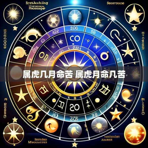 属虎几月命苦 属虎月命几苦