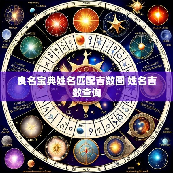 良名宝典姓名匹配吉数图 姓名吉数查询