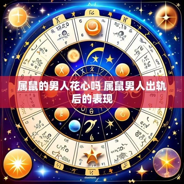 属鼠的男人花心吗 属鼠男人出轨后的表现