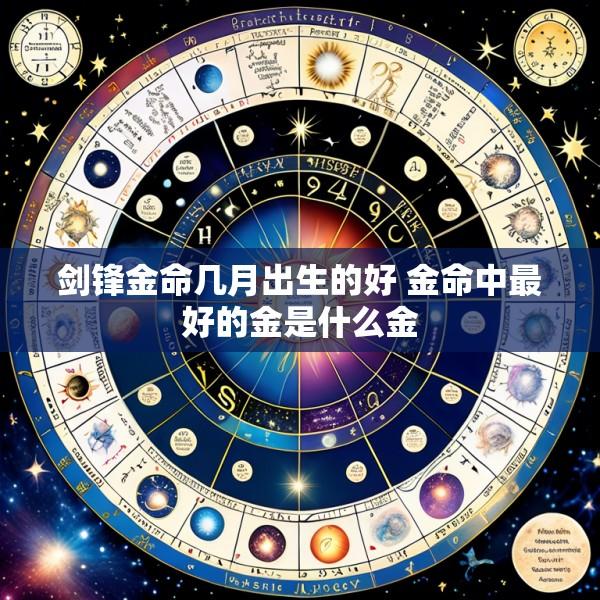 剑锋金命几月出生的好 金命中最好的金是什么金