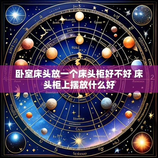 卧室床头放一个床头柜好不好 床头柜上摆放什么好