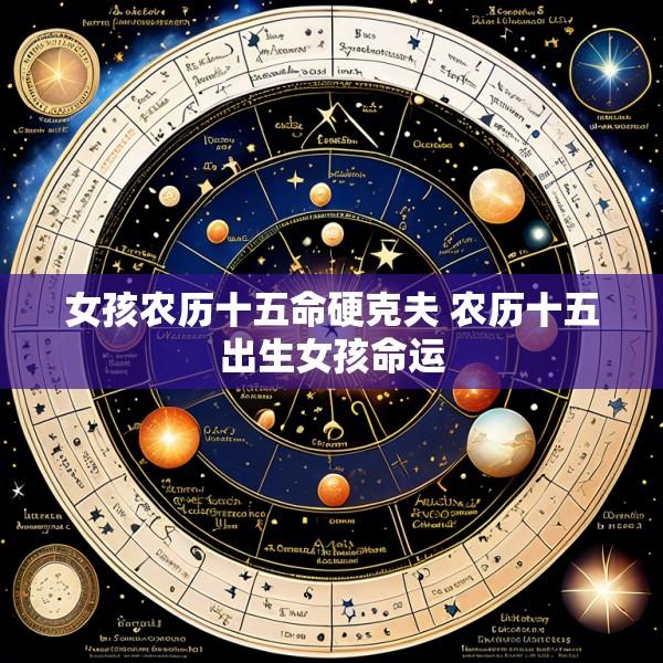 女孩农历十五命硬克夫 农历十五出生女孩命运