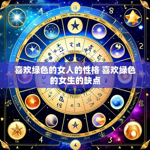 喜欢绿色的女人的性格 喜欢绿色的女生的缺点