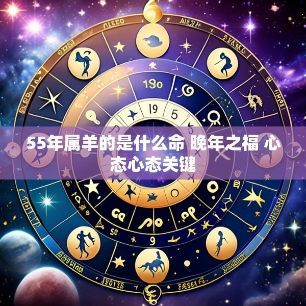 55年属羊的是什么命 晚年之福 心态心态关键