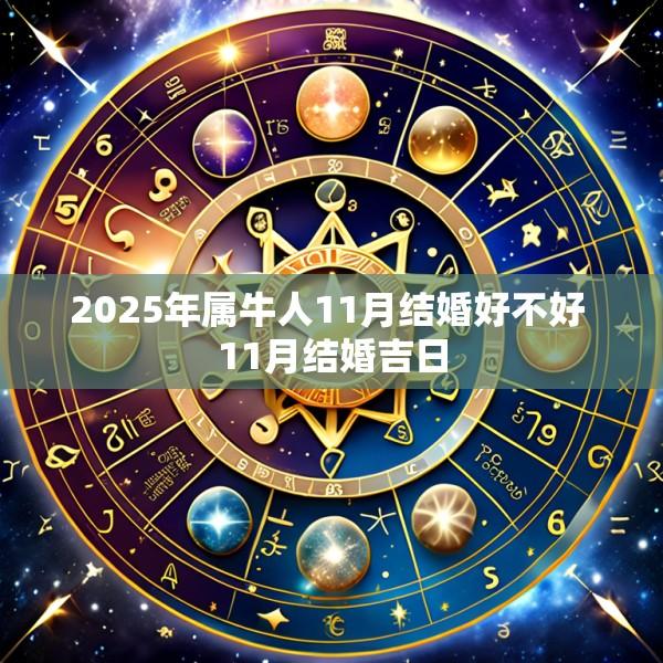 2025年属牛人11月结婚好不好 11月结婚吉日