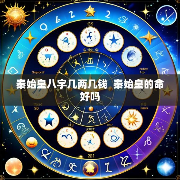 秦始皇八字几两几钱  秦始皇的命好吗