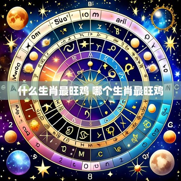 什么生肖最旺鸡 哪个生肖最旺鸡
