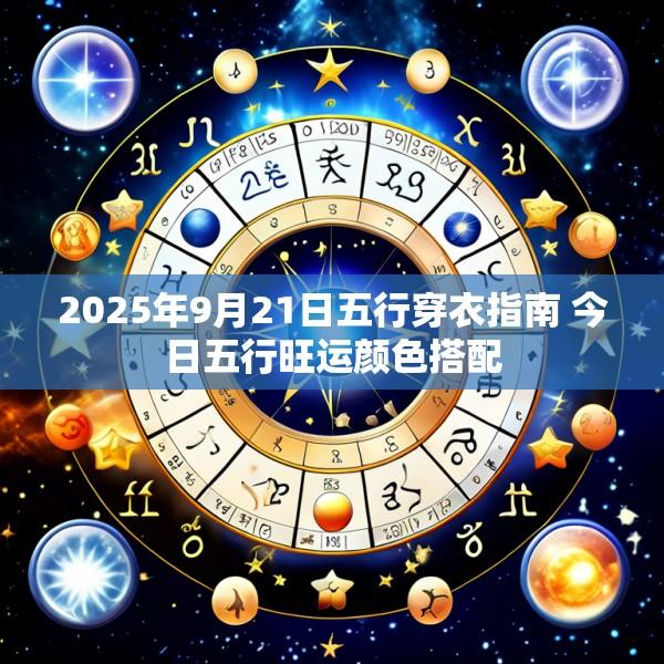 2025年9月21日五行穿衣指南 今日五行旺运颜色搭配