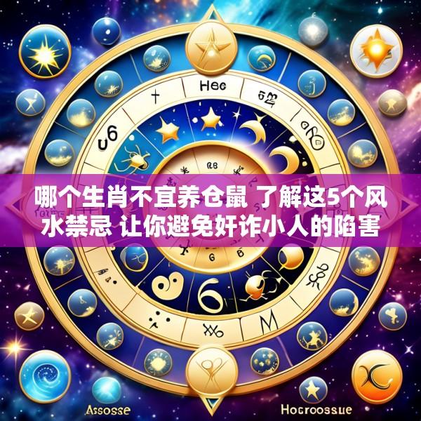 哪个生肖不宜养仓鼠 了解这5个风水禁忌 让你避免奸诈小人的陷害