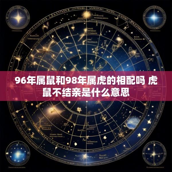 96年属鼠和98年属虎的相配吗 虎鼠不结亲是什么意思