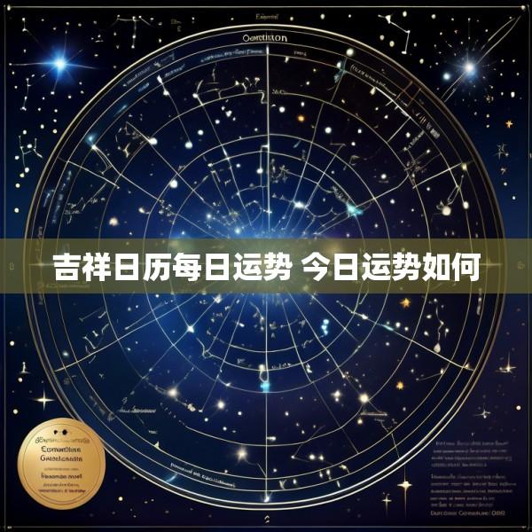 吉祥日历每日运势 今日运势如何