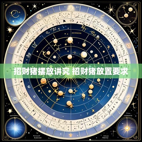 招财猪摆放讲究 招财猪放置要求