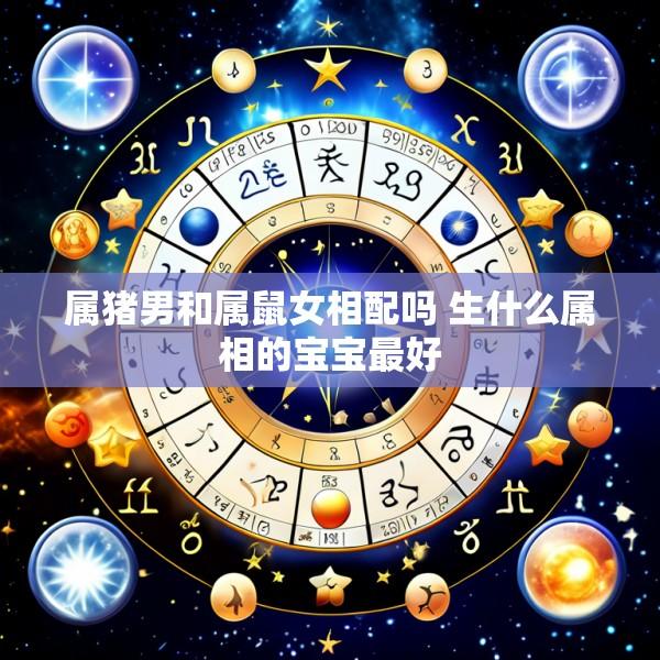 属猪男和属鼠女相配吗 生什么属相的宝宝最好