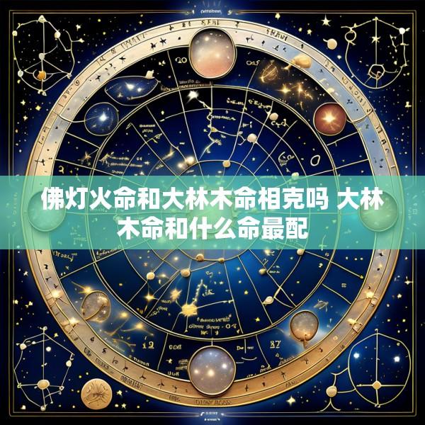 佛灯火命和大林木命相克吗 大林木命和什么命最配